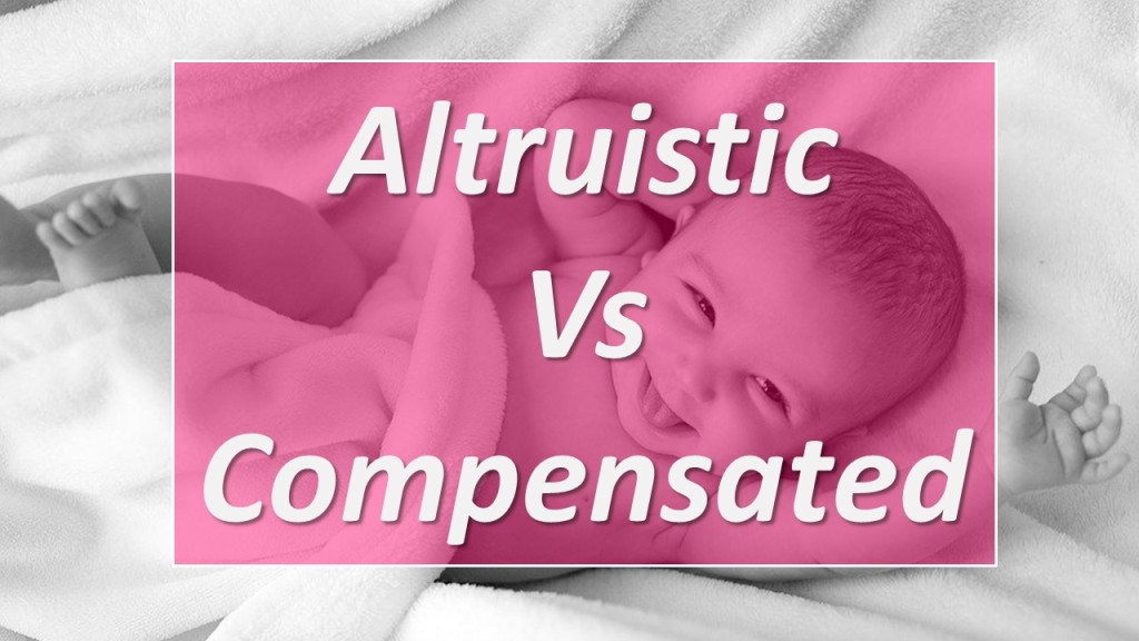 altruistic vs compensated